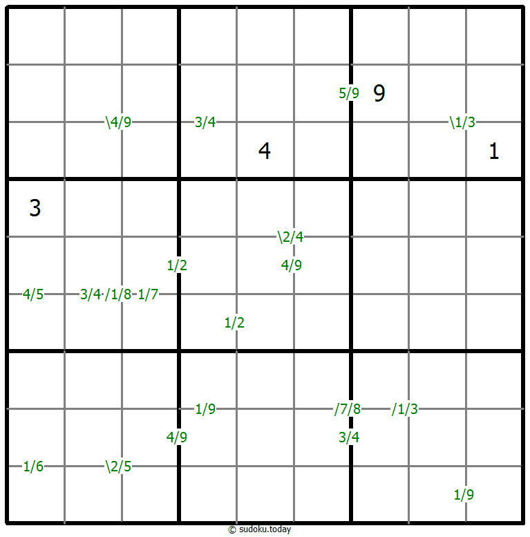 商数独 #59742