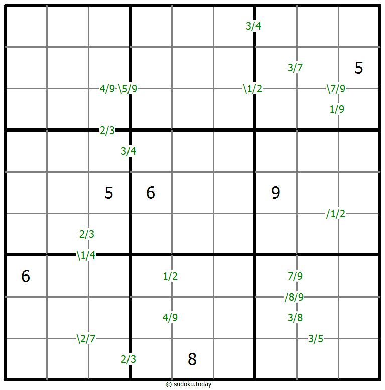 商数独 #59780