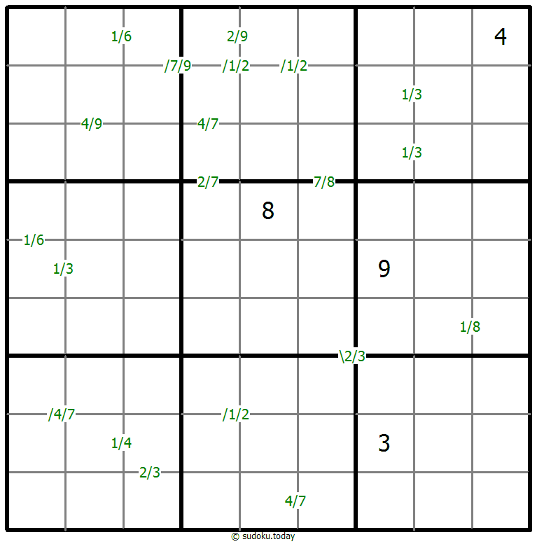 商数独 #59809