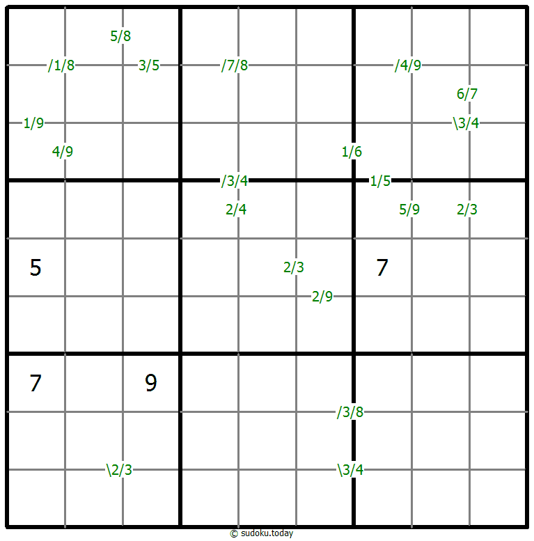 商数独 #59866