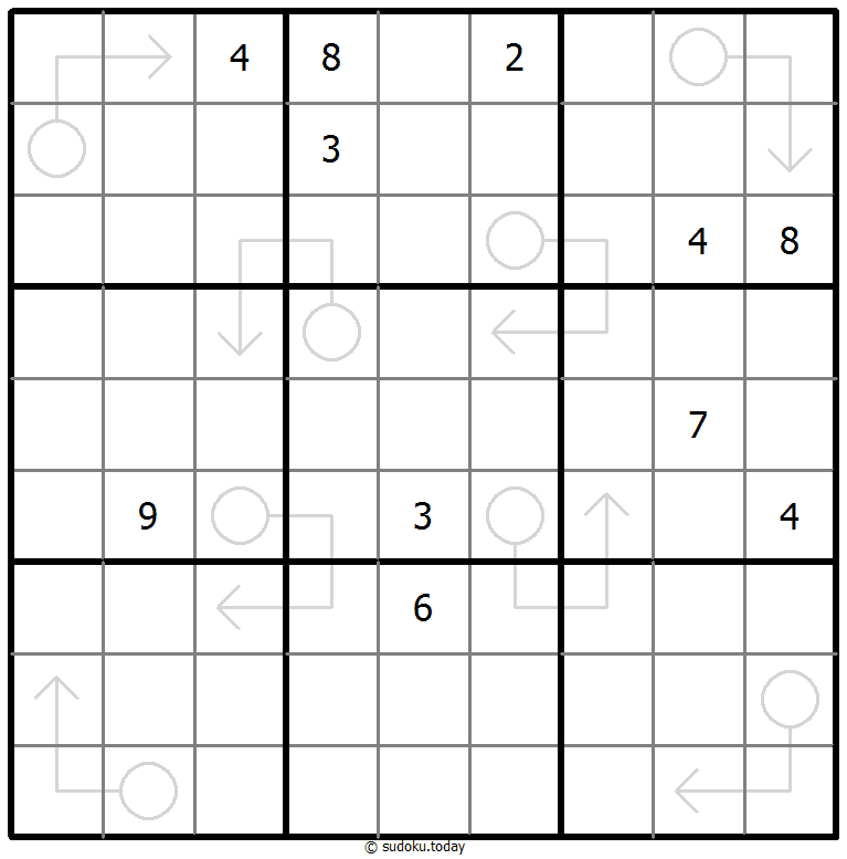 Arrow Sudoku 2025年11月03日