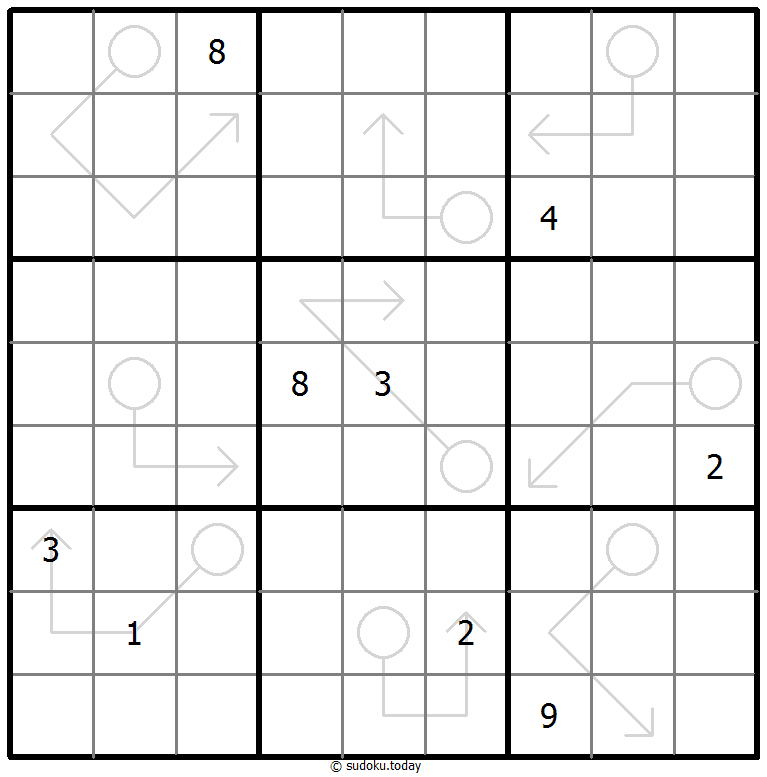 Arrow Sudoku 2026年01月07日