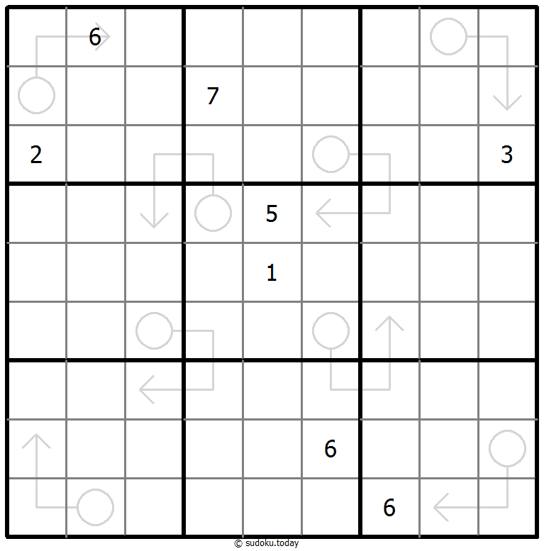 Arrow Sudoku 2026年01月14日