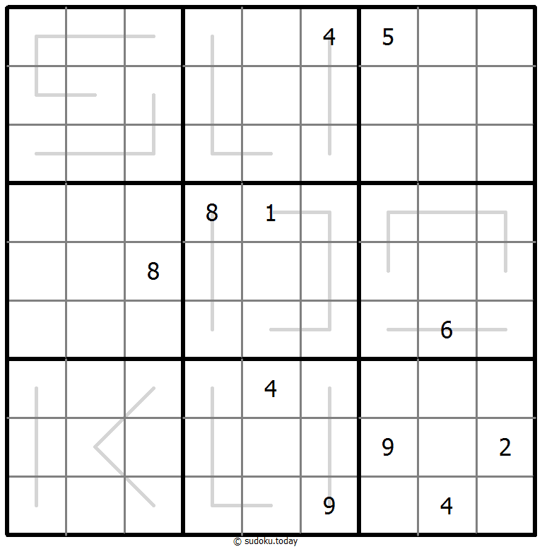 Creasing Sudoku 2026年01月01日