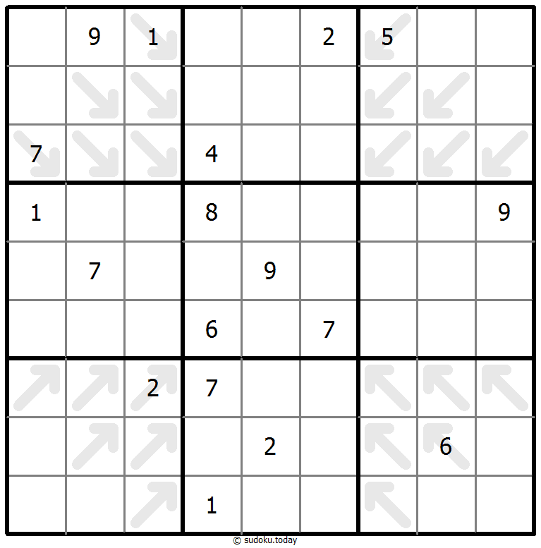 丘比特数独 #70353