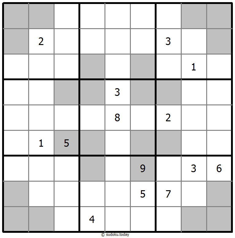 堡垒数独 #70964