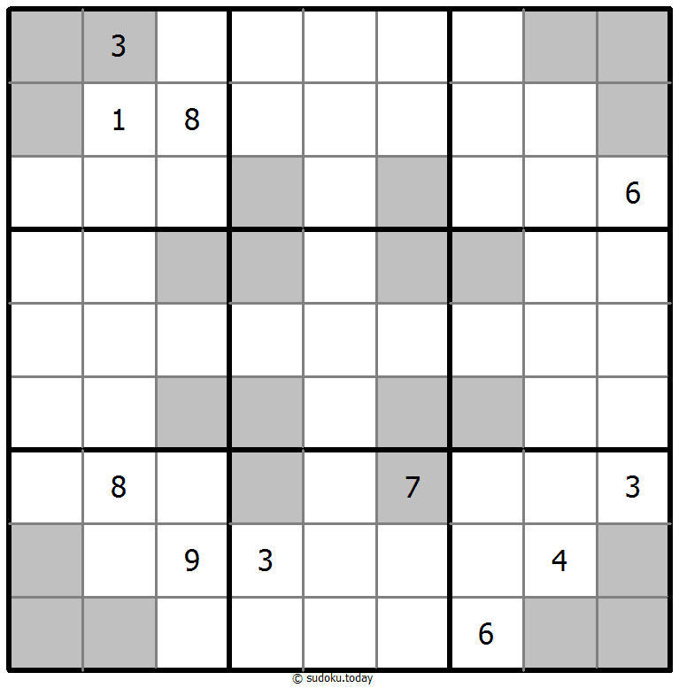 堡垒数独 #70995