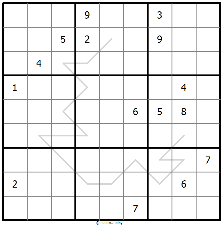 回文数独 #67999