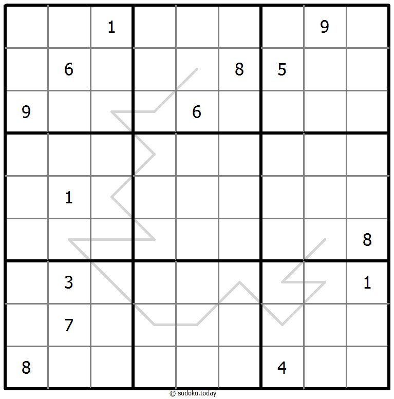 回文数独 #68002