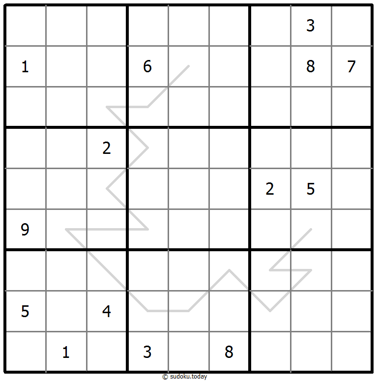 回文数独 #68075