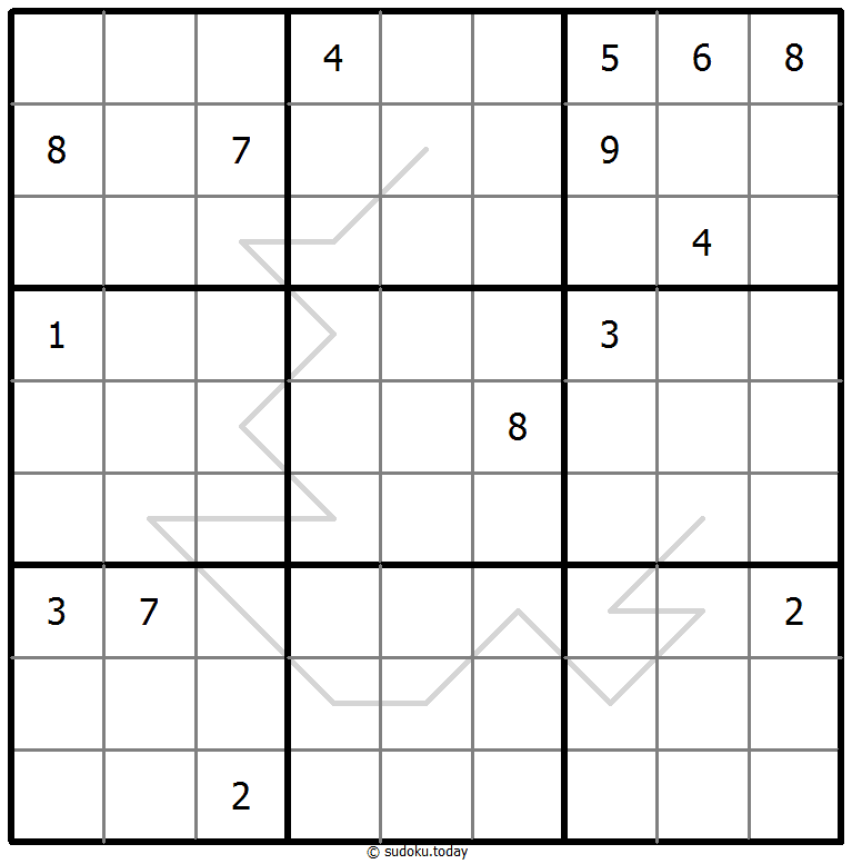 回文数独 #68087