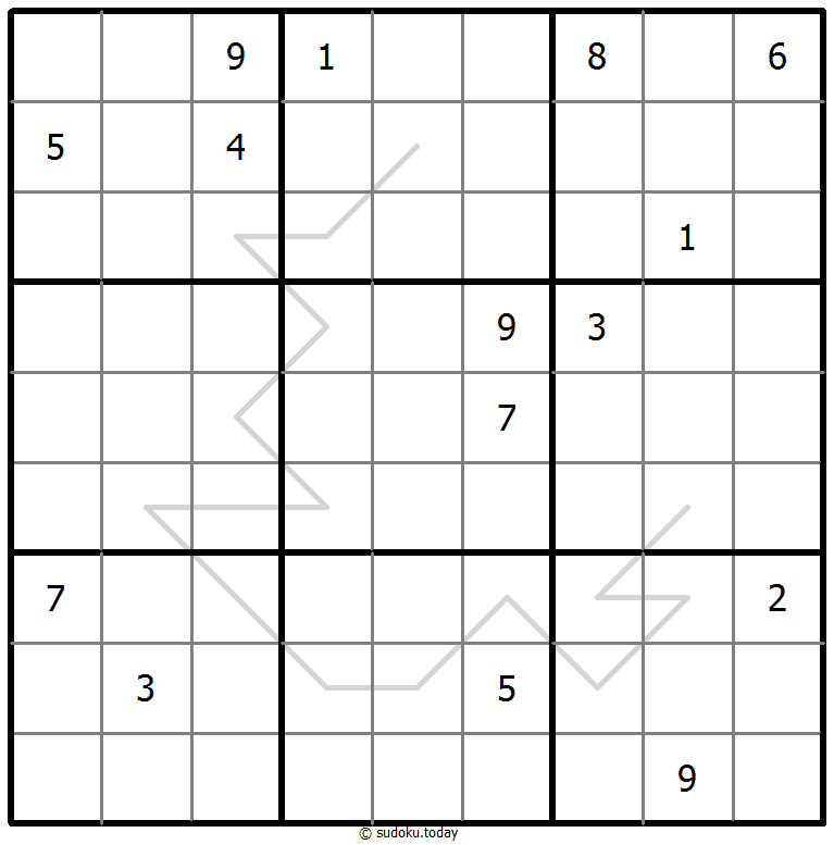 回文数独 #68091