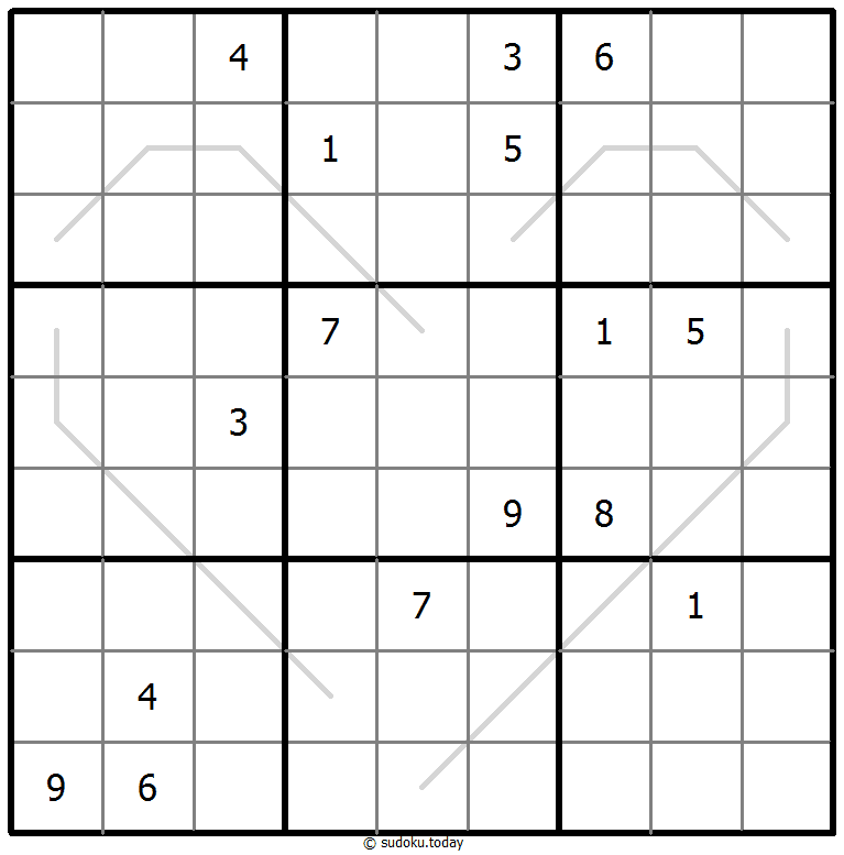 奇偶线数独 #67550