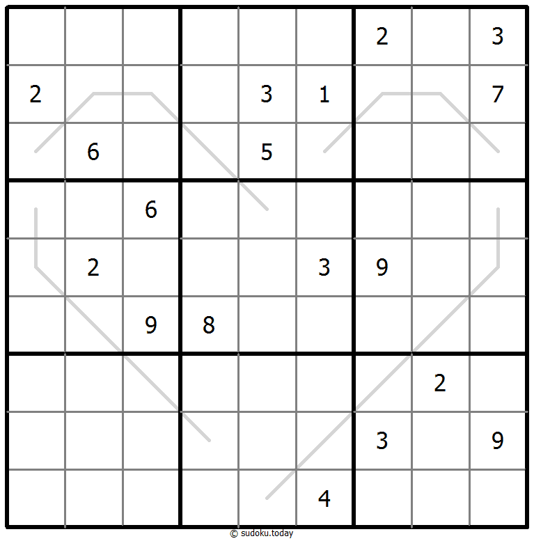 奇偶线数独 #67567
