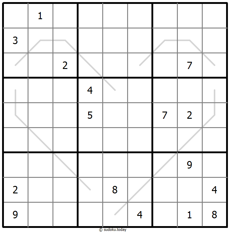 奇偶线数独 #67613