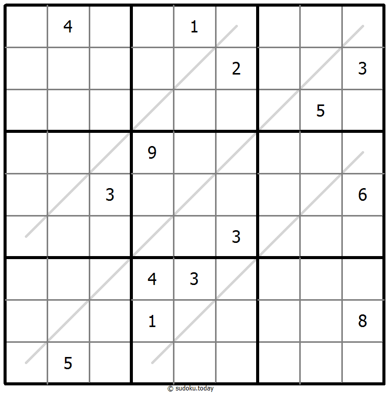 奇偶线数独 #67696