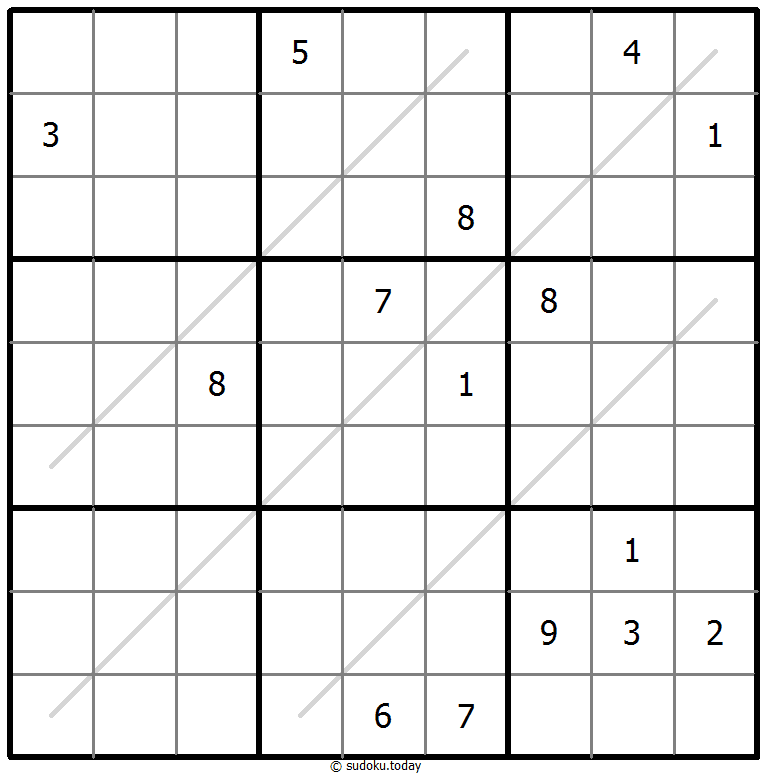 奇偶线数独 #67702