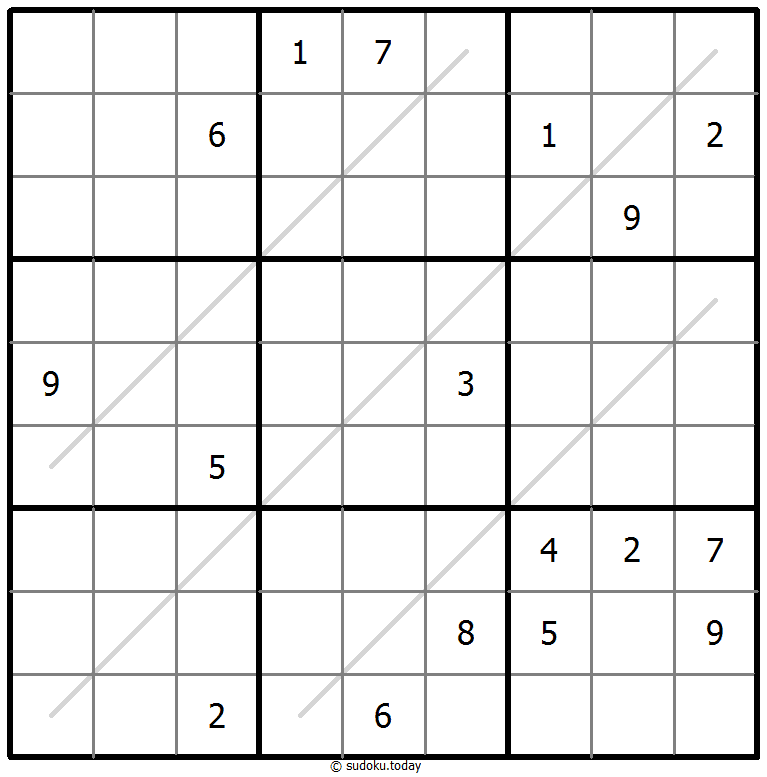 奇偶线数独 #67703