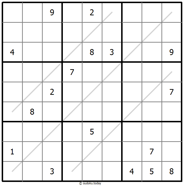 奇偶线数独 #67712