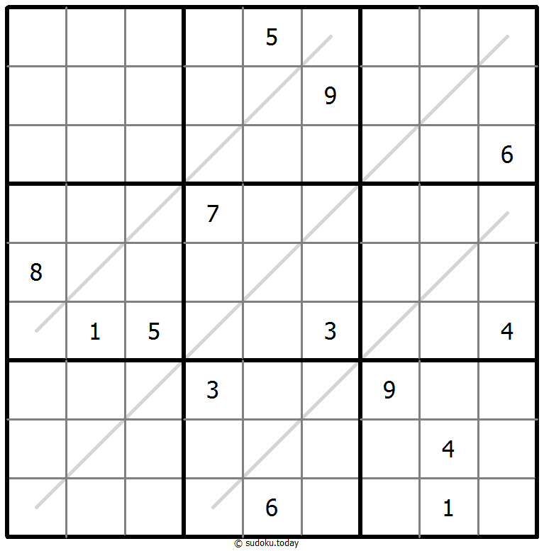 奇偶线数独 #67720