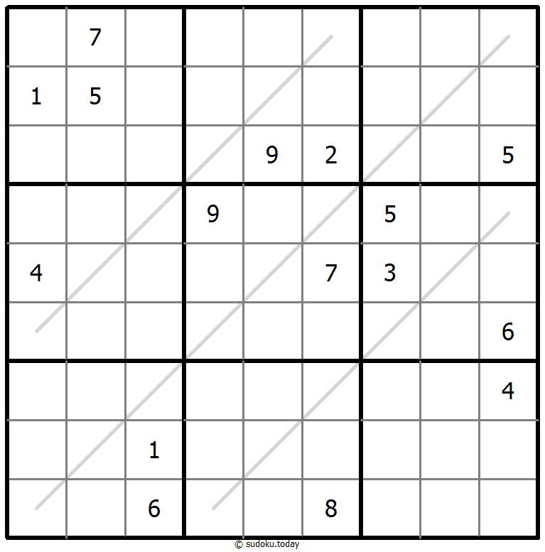 奇偶线数独 #67726