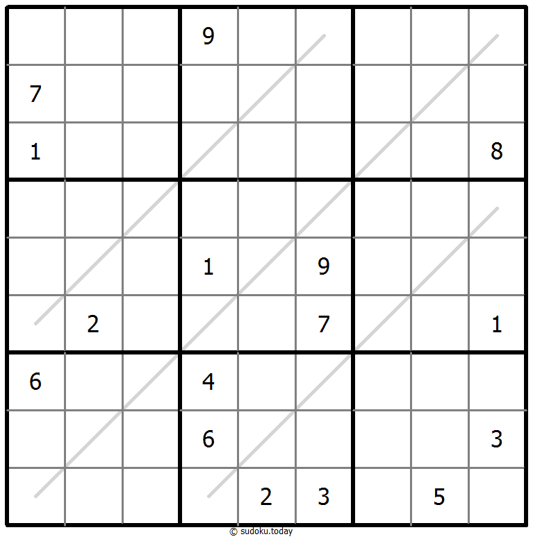 奇偶线数独 #67736