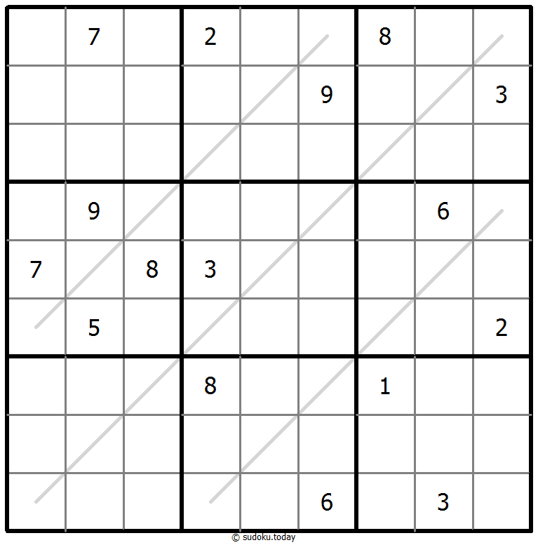 Parity Lines Sudoku 2025年11月07日