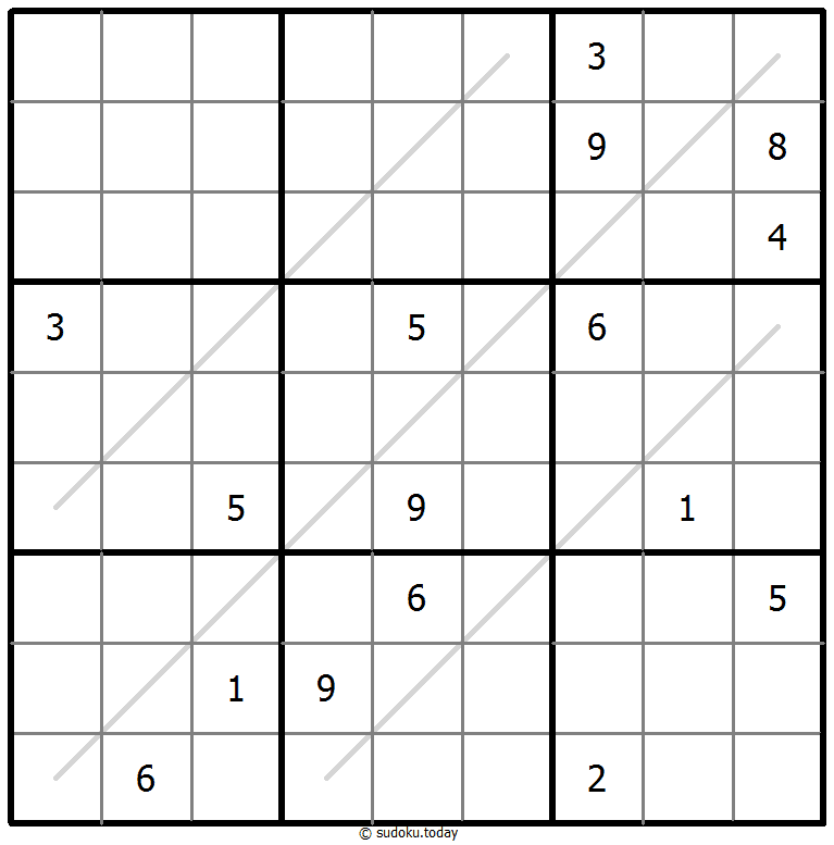 奇偶线数独 #67789