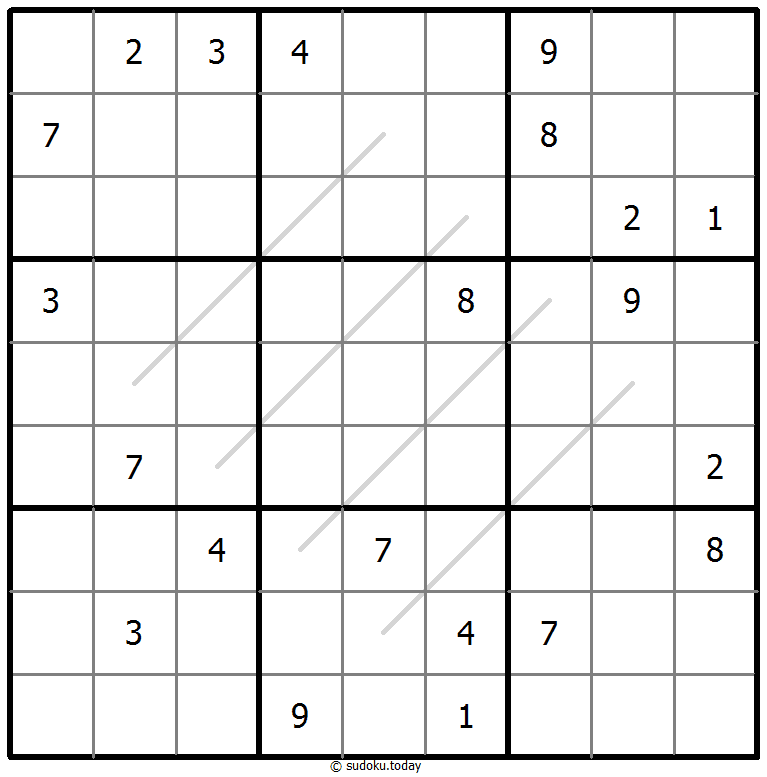 奇偶线数独 #67861