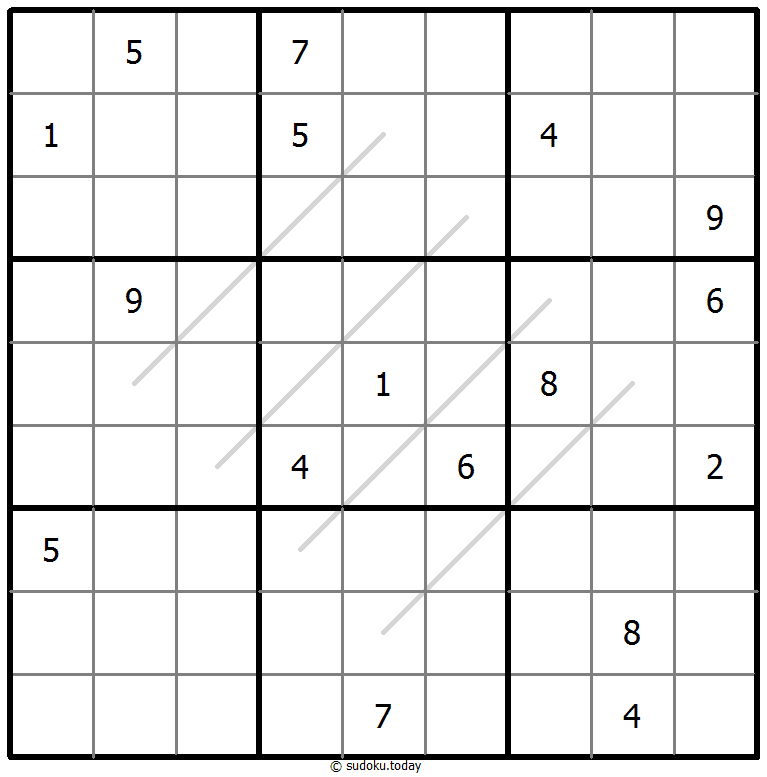 奇偶线数独 #67876