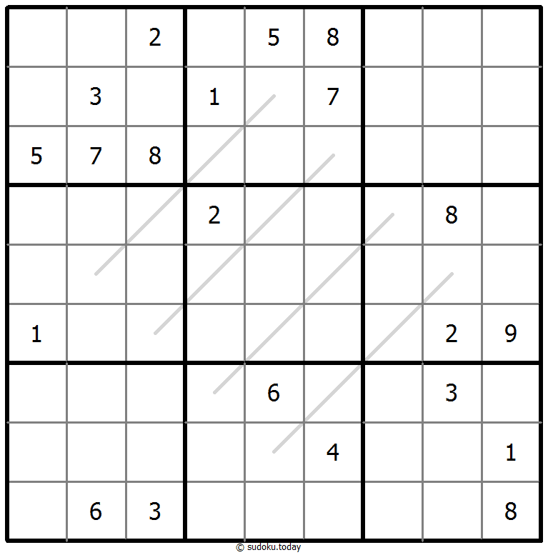 奇偶线数独 #67890