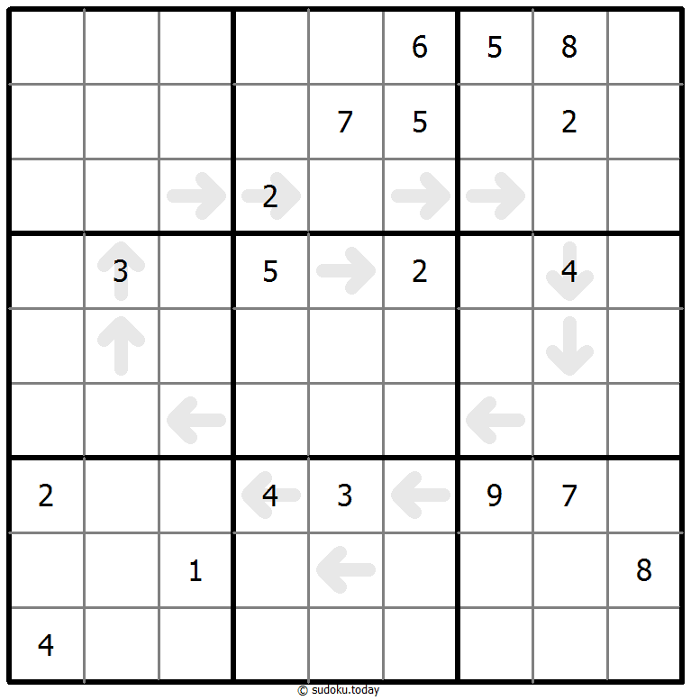 Point To Next Sudoku 2026年01月28日