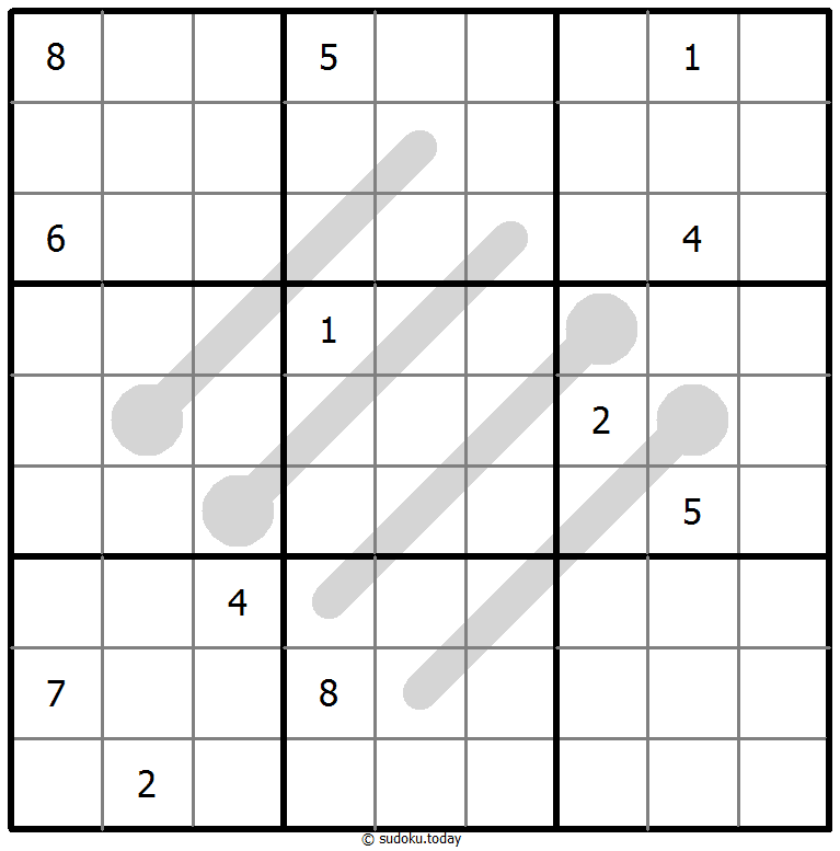 温度计数独 #65939