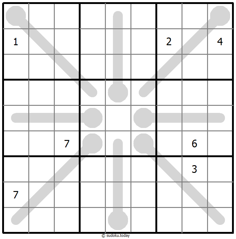 温度计数独 #65966
