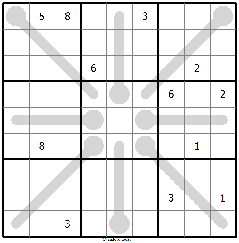 温度计数独 #65971