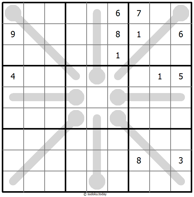 温度计数独 #65975