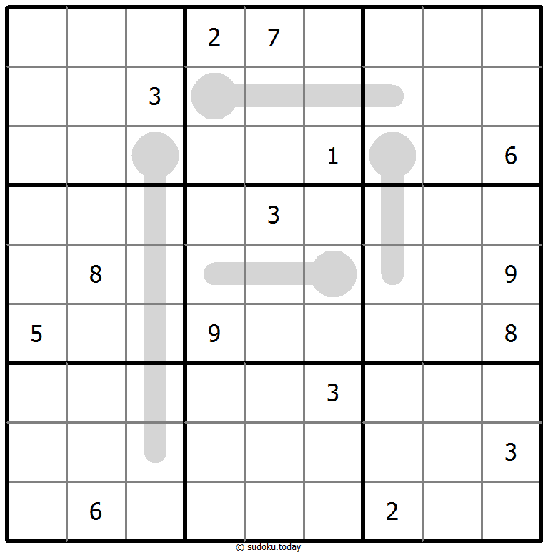 温度计数独 #65997