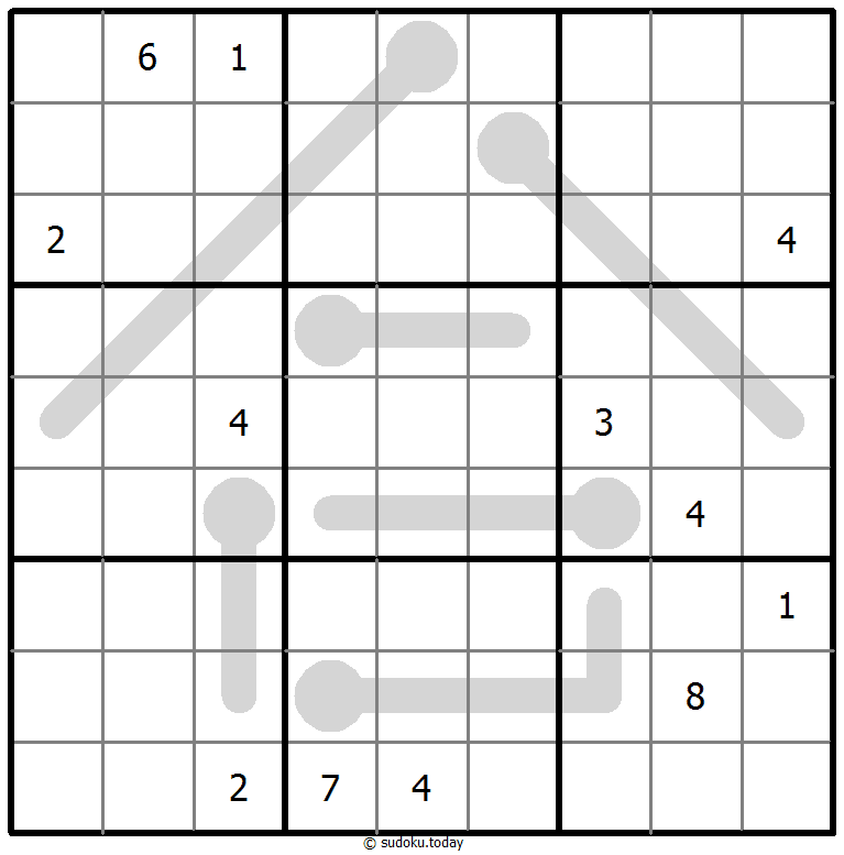 温度计数独 #66135