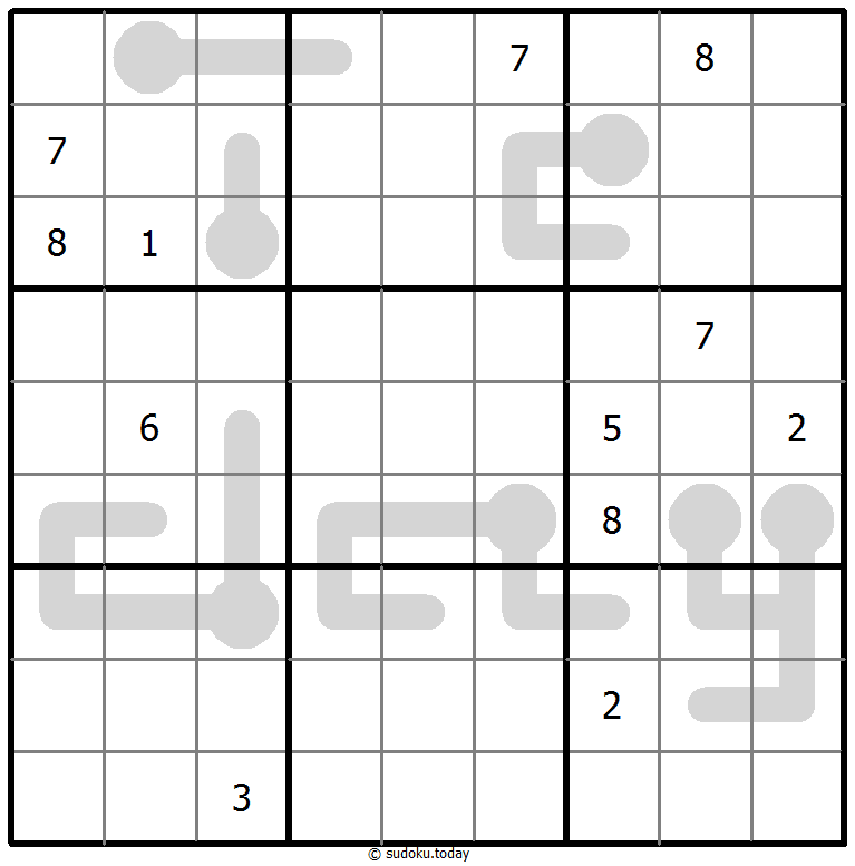 温度计数独 #66366