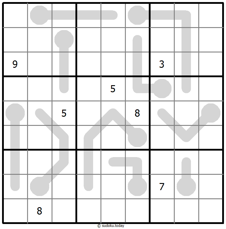 温度计数独 #66495