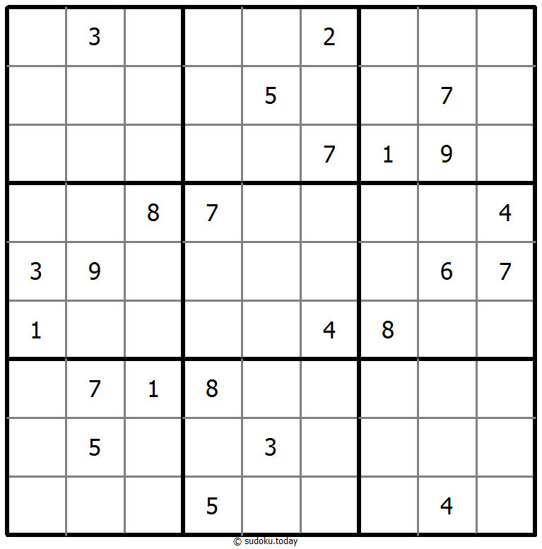 经典数独 #71325