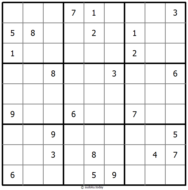 经典数独 #71542