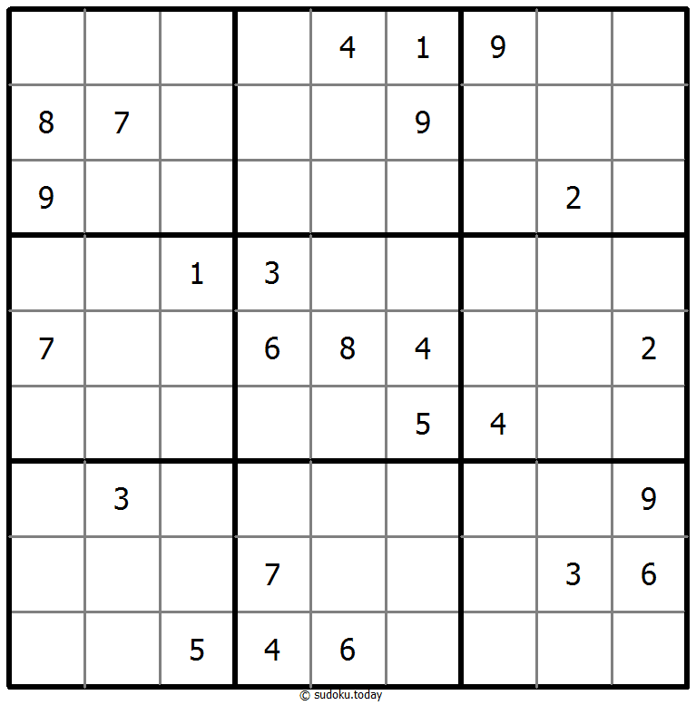 经典数独 #71652