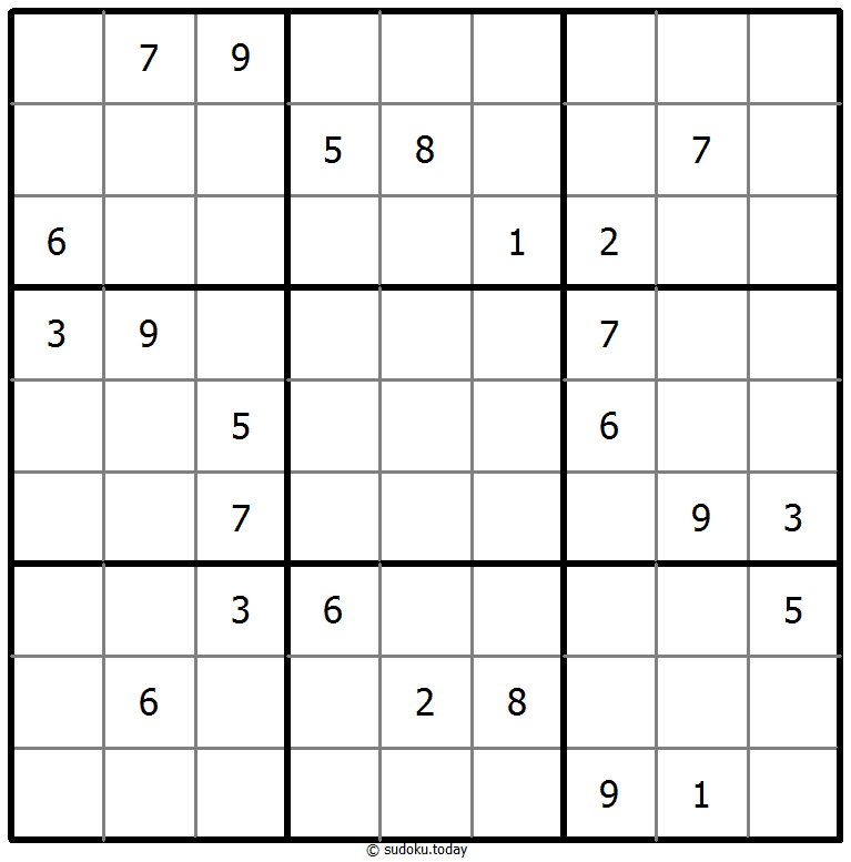 经典数独 #71801