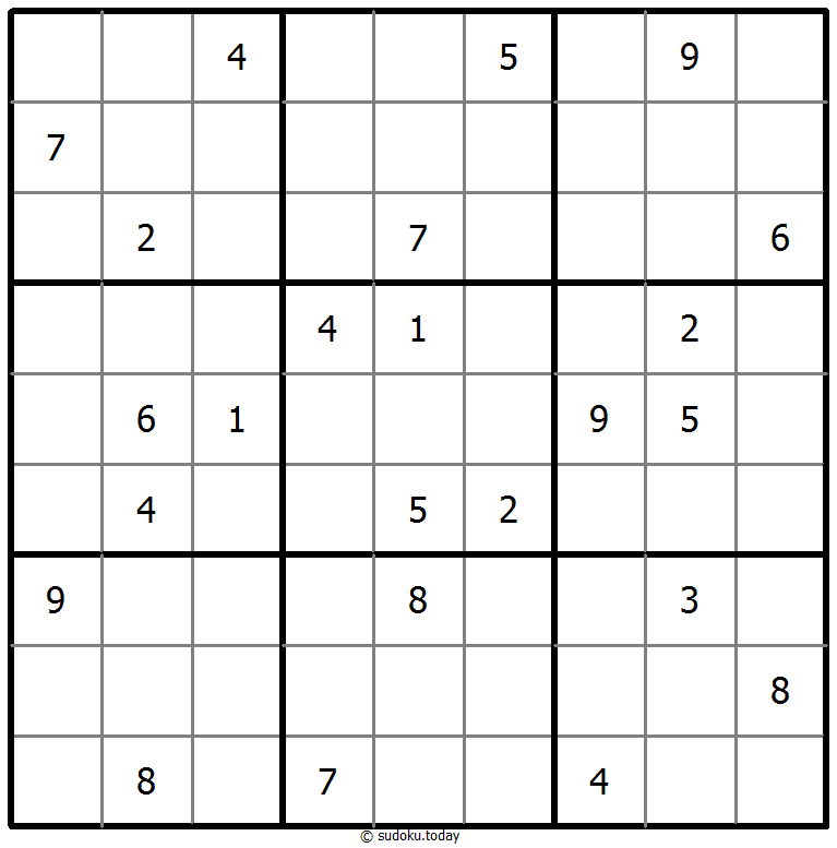 经典数独 #71829