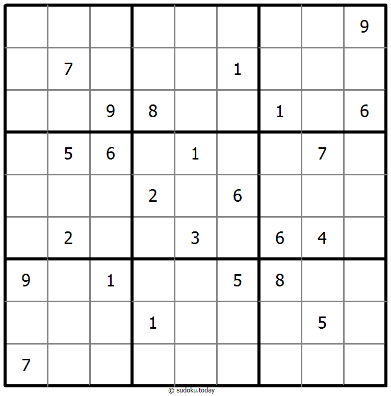 Classic Sudoku 2025年10月28日