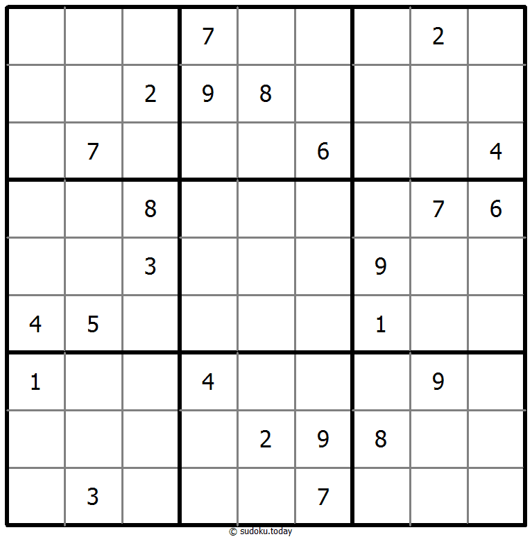 经典数独 #72453