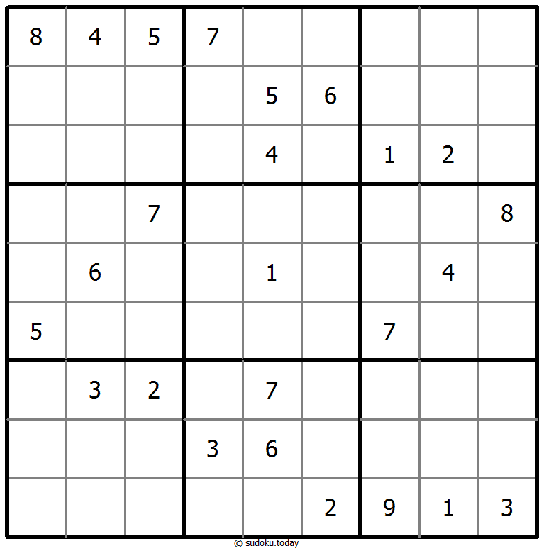 经典数独 #72607