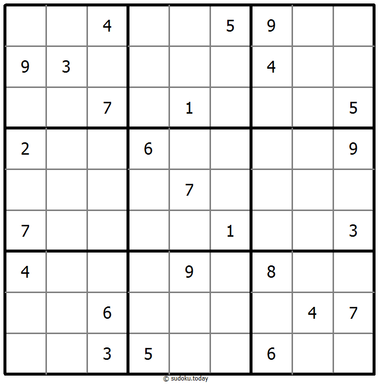 经典数独 #72667