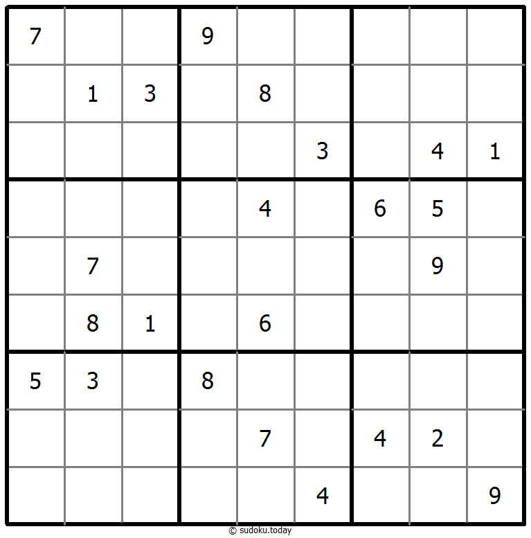 经典数独 #72999